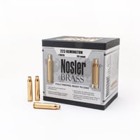 Nosler Unprimed Brass Rifle Cartridge Cases 50/ct .223 Rem  | .223 REM | 054041100700